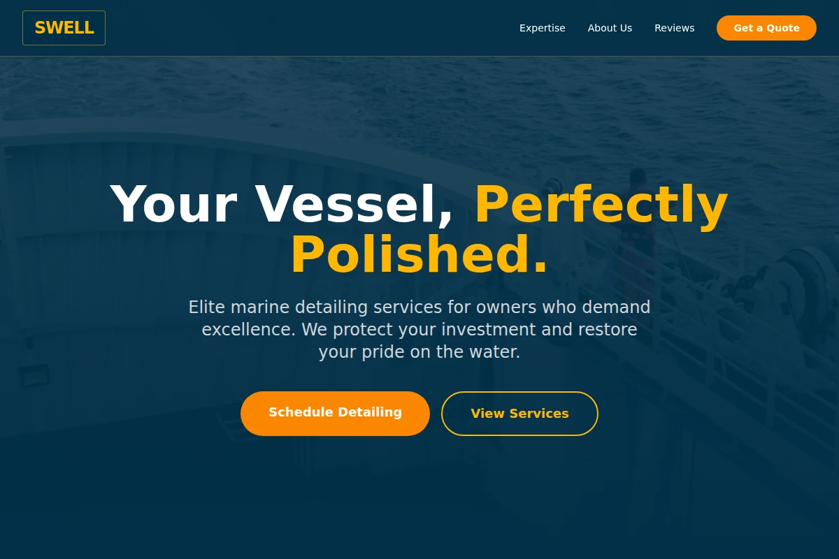 Swell Boat Cleaning