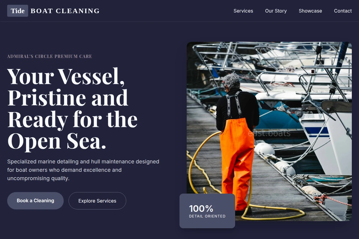 Tide Boat Cleaning