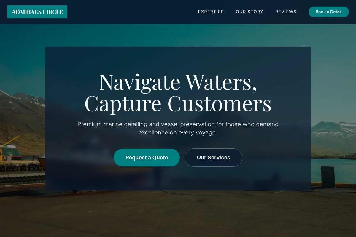 Chart Boat Cleaning