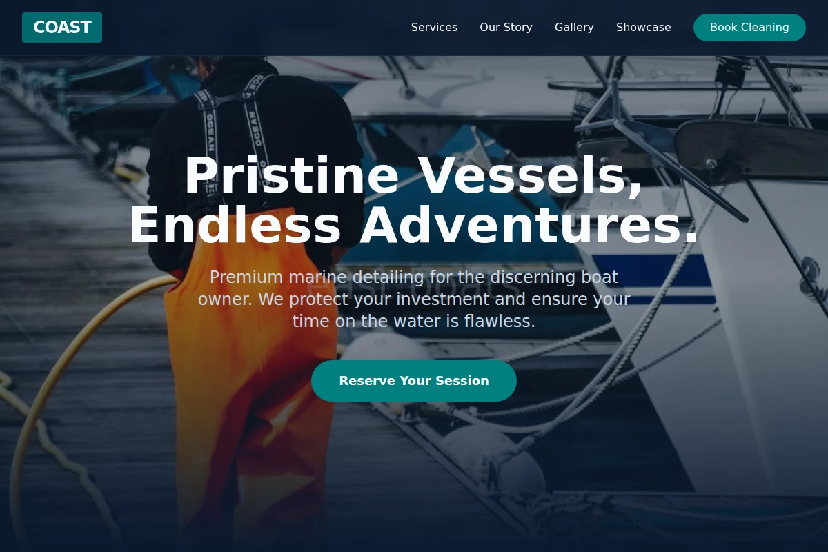 Coast Boat Cleaning
