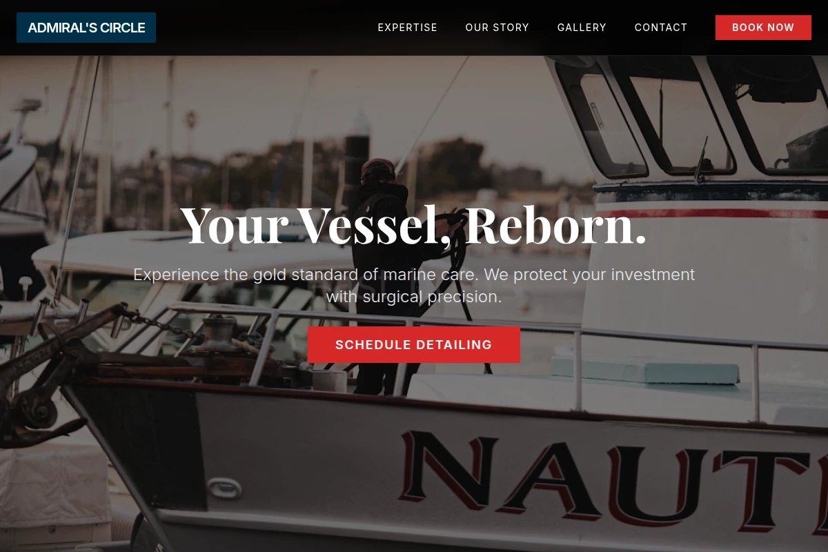 Deep Boat Cleaning
