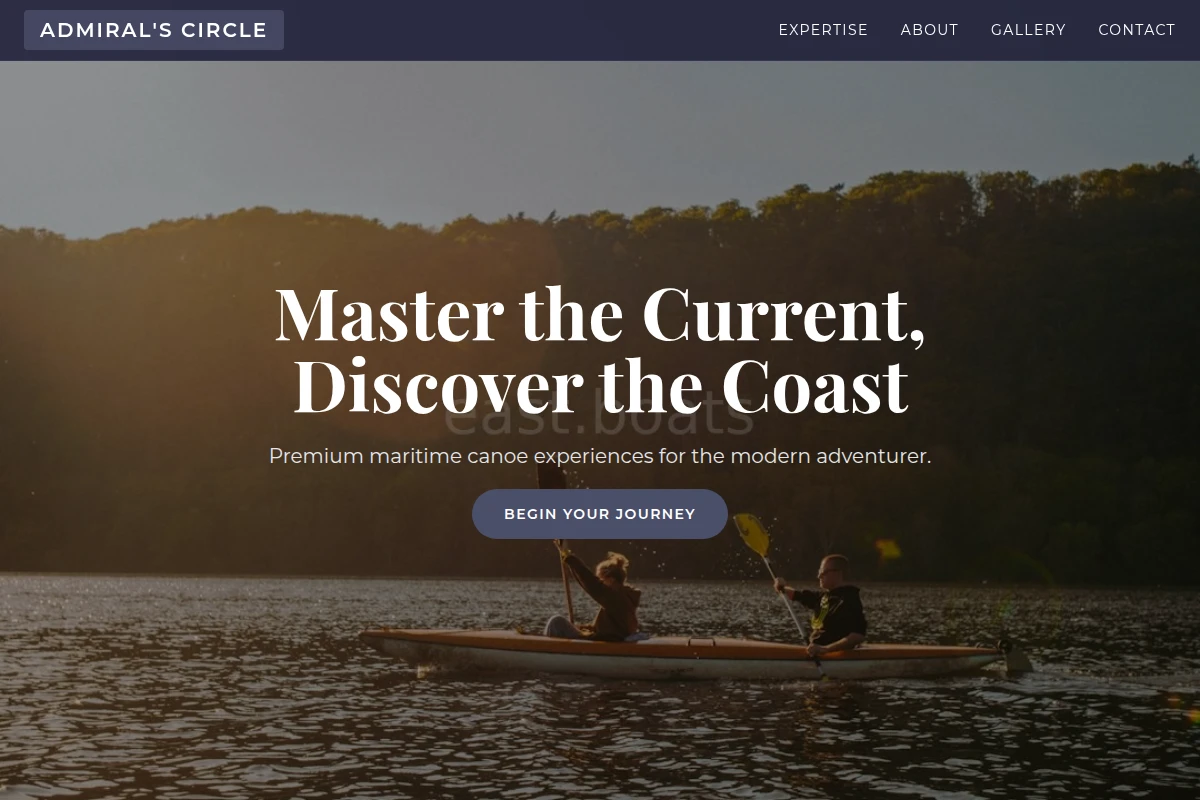 Maritime Canoe