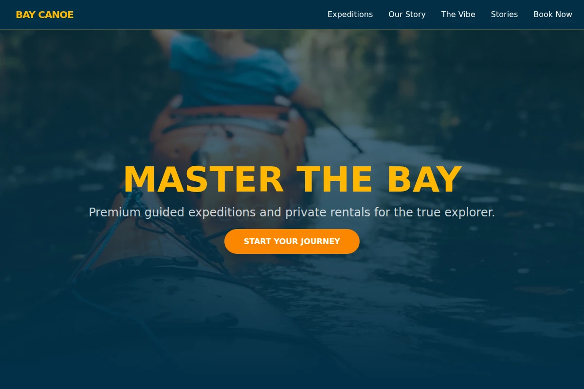 Bay Canoe