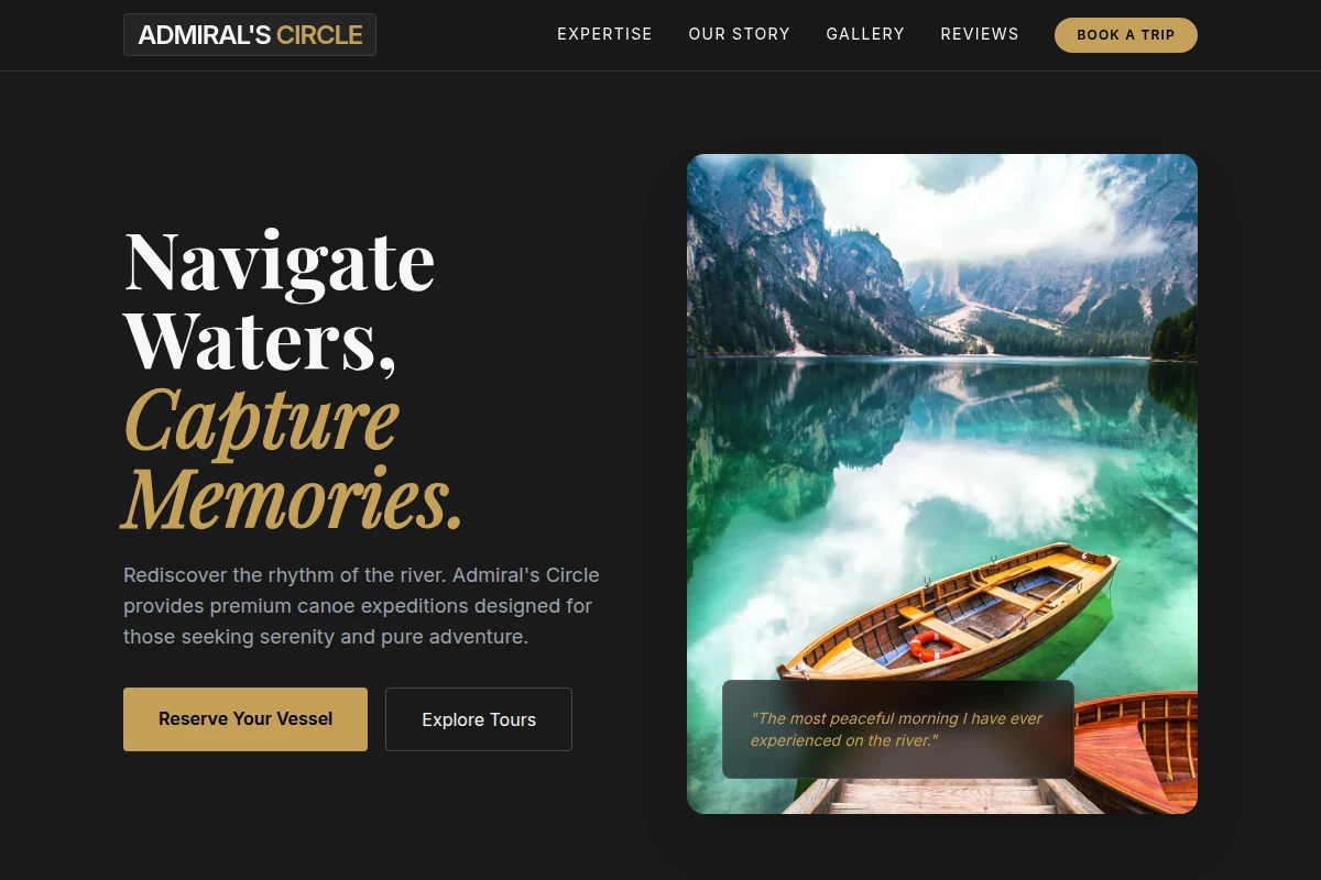 Dock Canoe