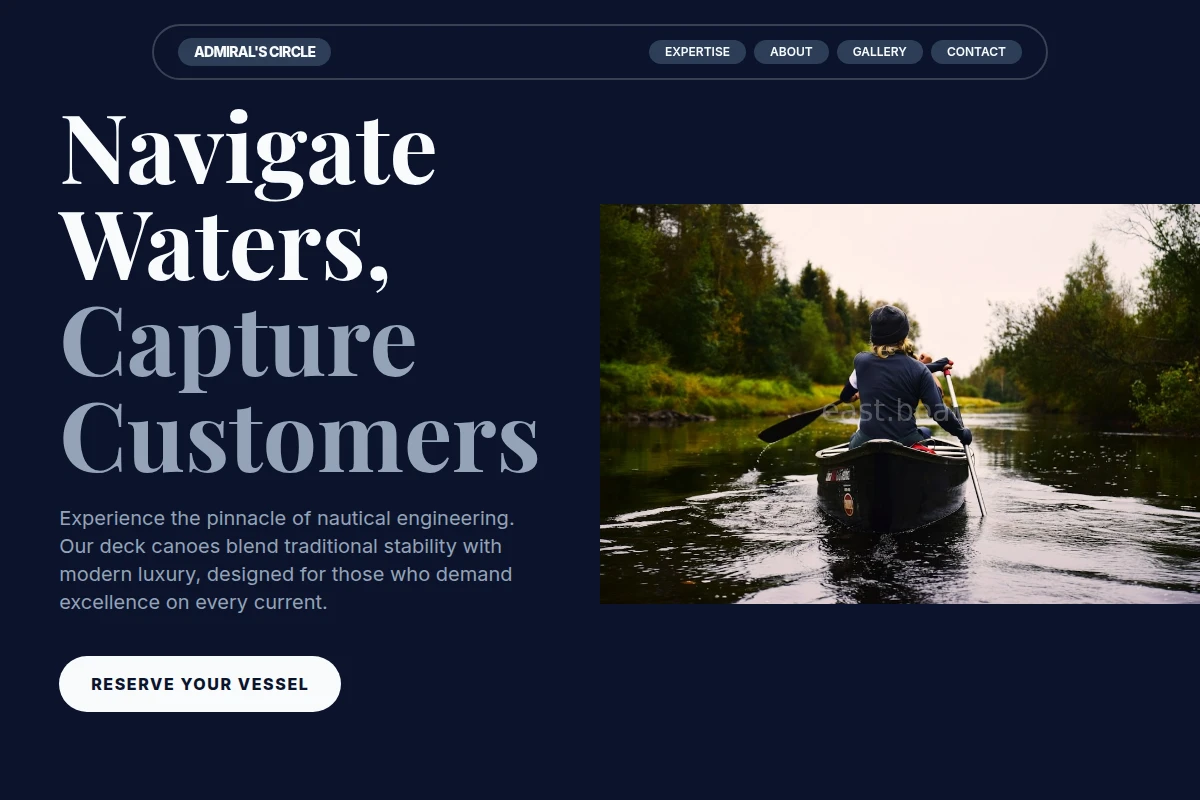 Deck Canoe