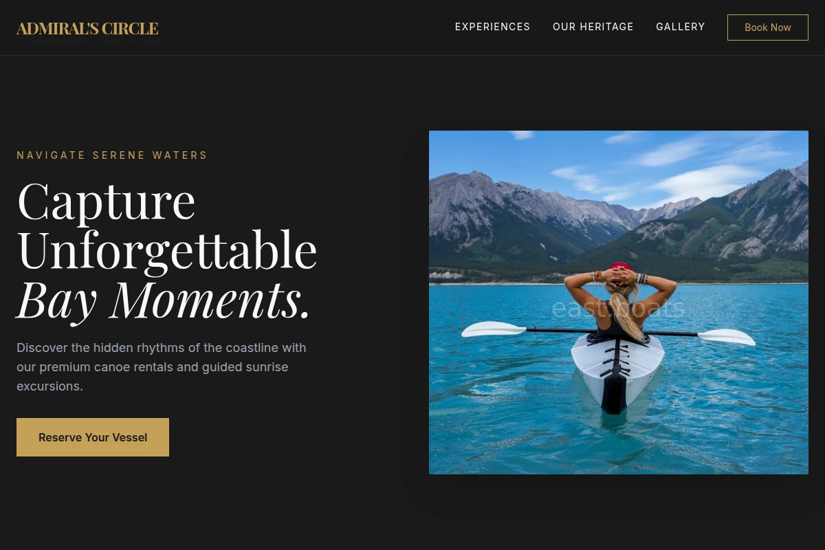 Bay Canoe