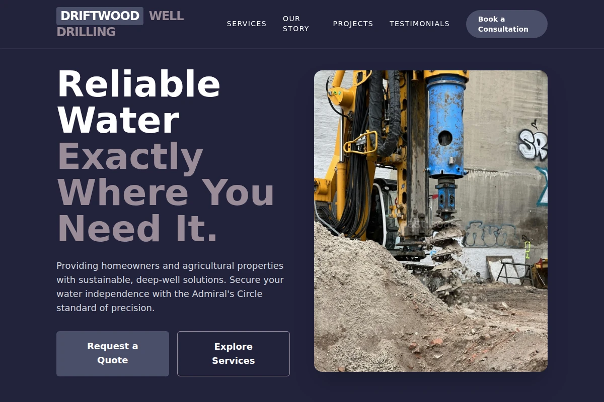 Driftwood Well Drilling