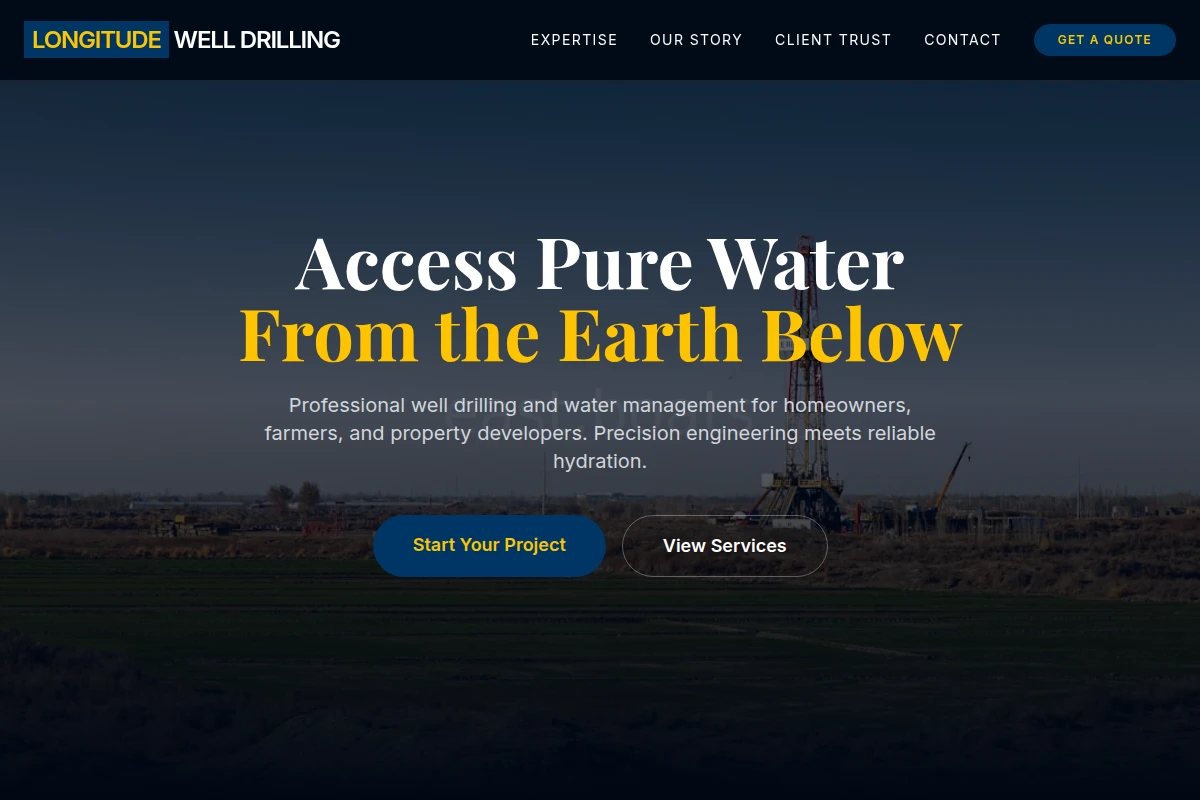 Longitude Well Drilling