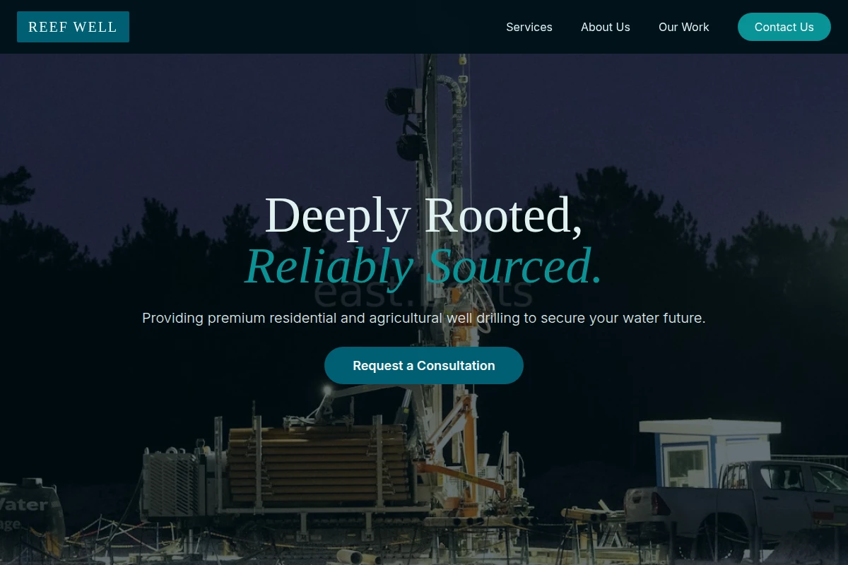 Reef Well Drilling