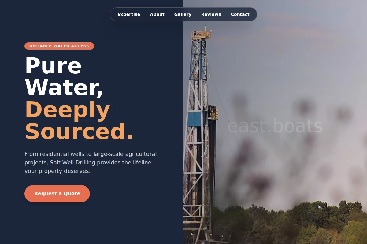 Salt Well Drilling
